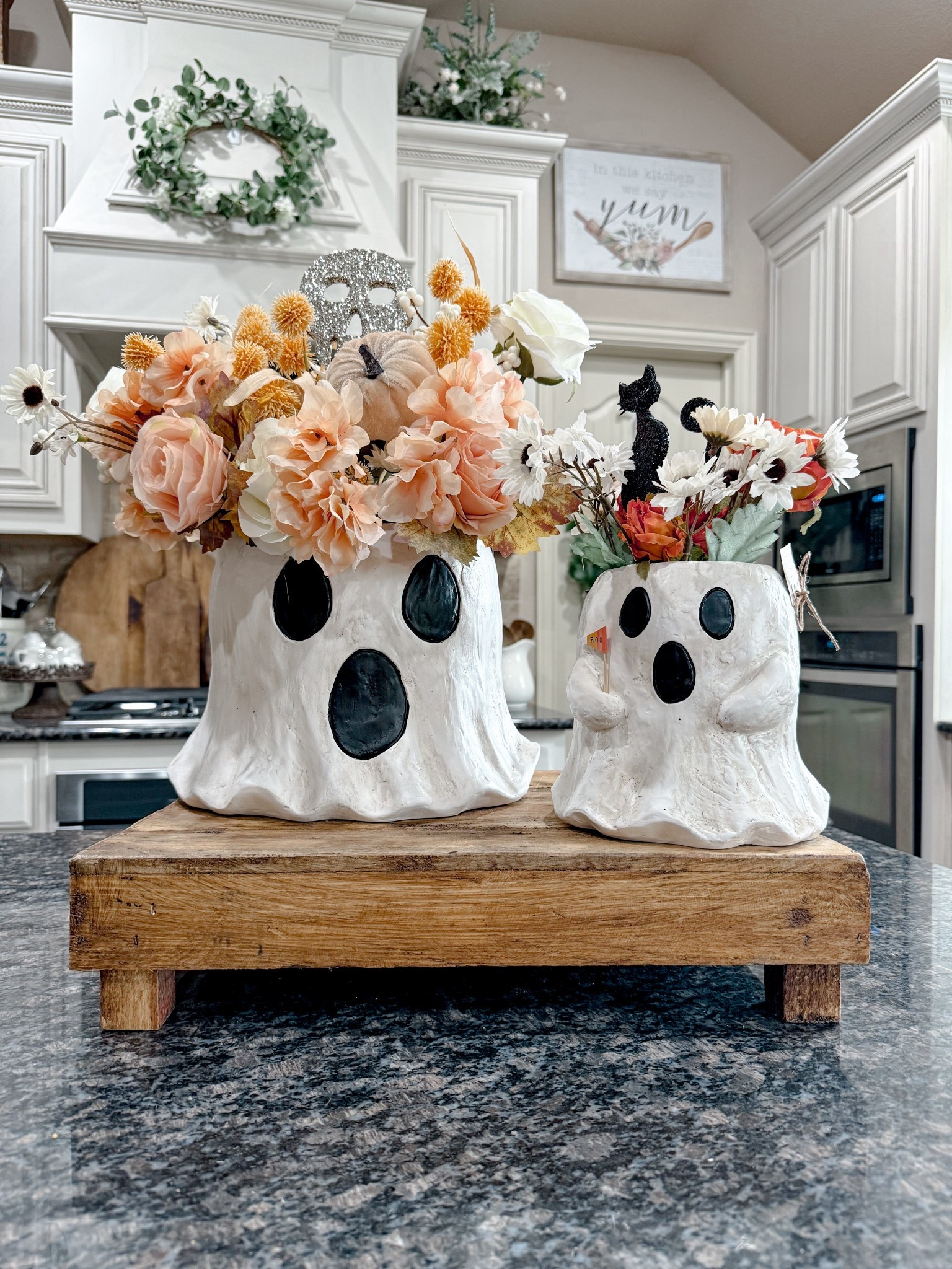 
✨ These darling ghost buckets are a must-have for your Halloween decor! 👻🖤 They’re already flying off the shelves and selling out super quickly—so grab yours before they vanish into the night!

This set of two is endlessly versatile—you can style them on your bookshelves, in the kitchen, tucked into a hutch, or outside on your patio or front porch. Fill them with candy, spooky trinkets, or even use them in creative ways:
 🧡filled with darling florals
🧡rolled up dish towels
🧡a sweet neighbor gift set
🧡filled with rolling pins

No matter how you use them, they add the perfect whimsical touch to your fall + Halloween decor. Don’t wait—these are disappearing fast. Tap to shop before they’re gone! 🎃🕷️#farmhousestyle #farmhousehalloween #vintagehalloween #halloweenkitchen 



#LTKHalloween #LTKHome #LTKSeasonal