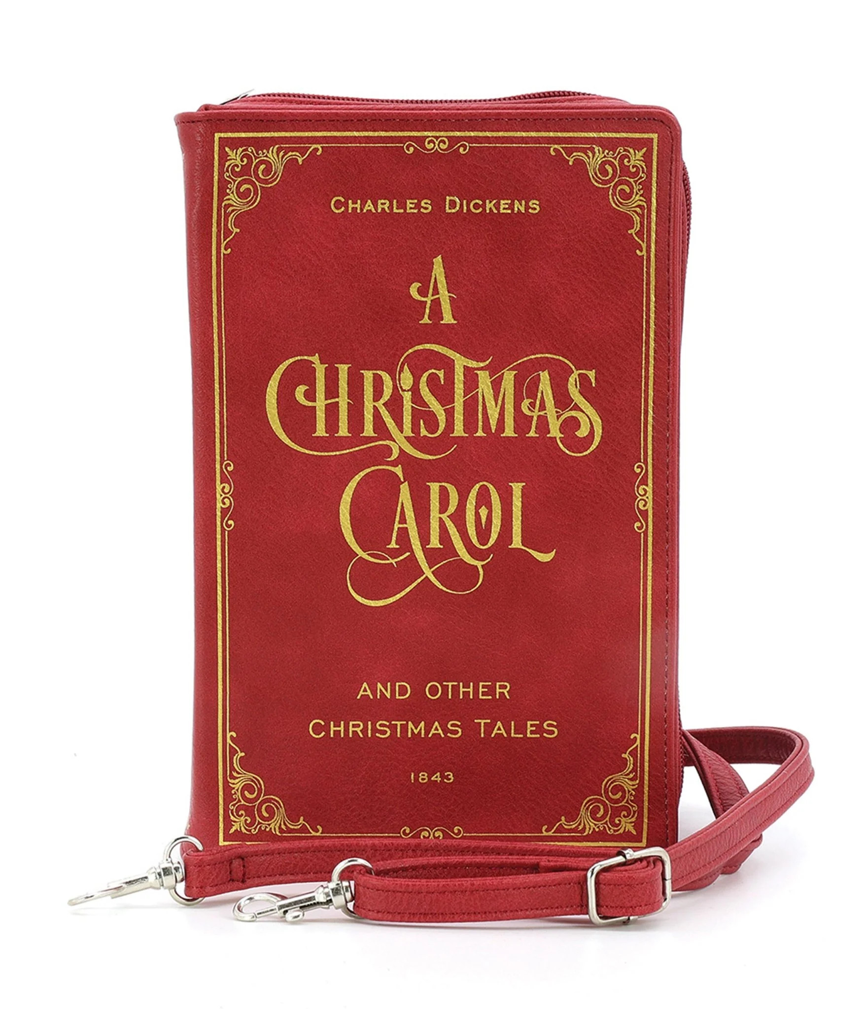 A Christmas Carol Book Clutch Handbag | UniqueVintage