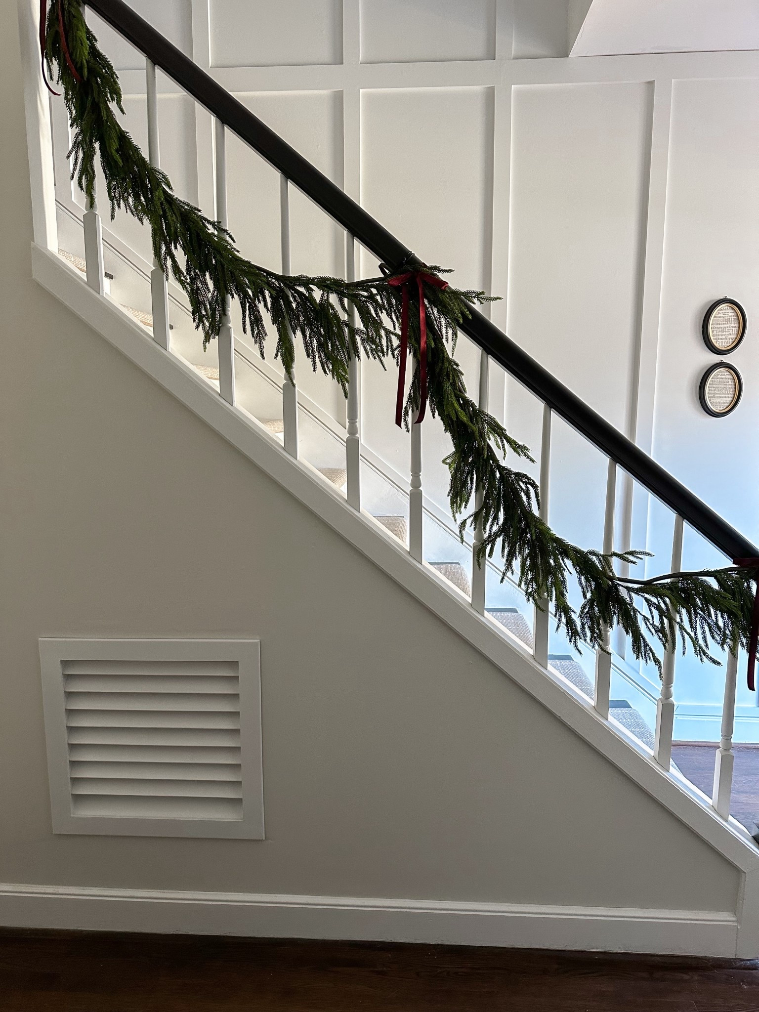 Updated the AC vent cover just in time to decorate the entryway for Christmas! 

#LTKHome