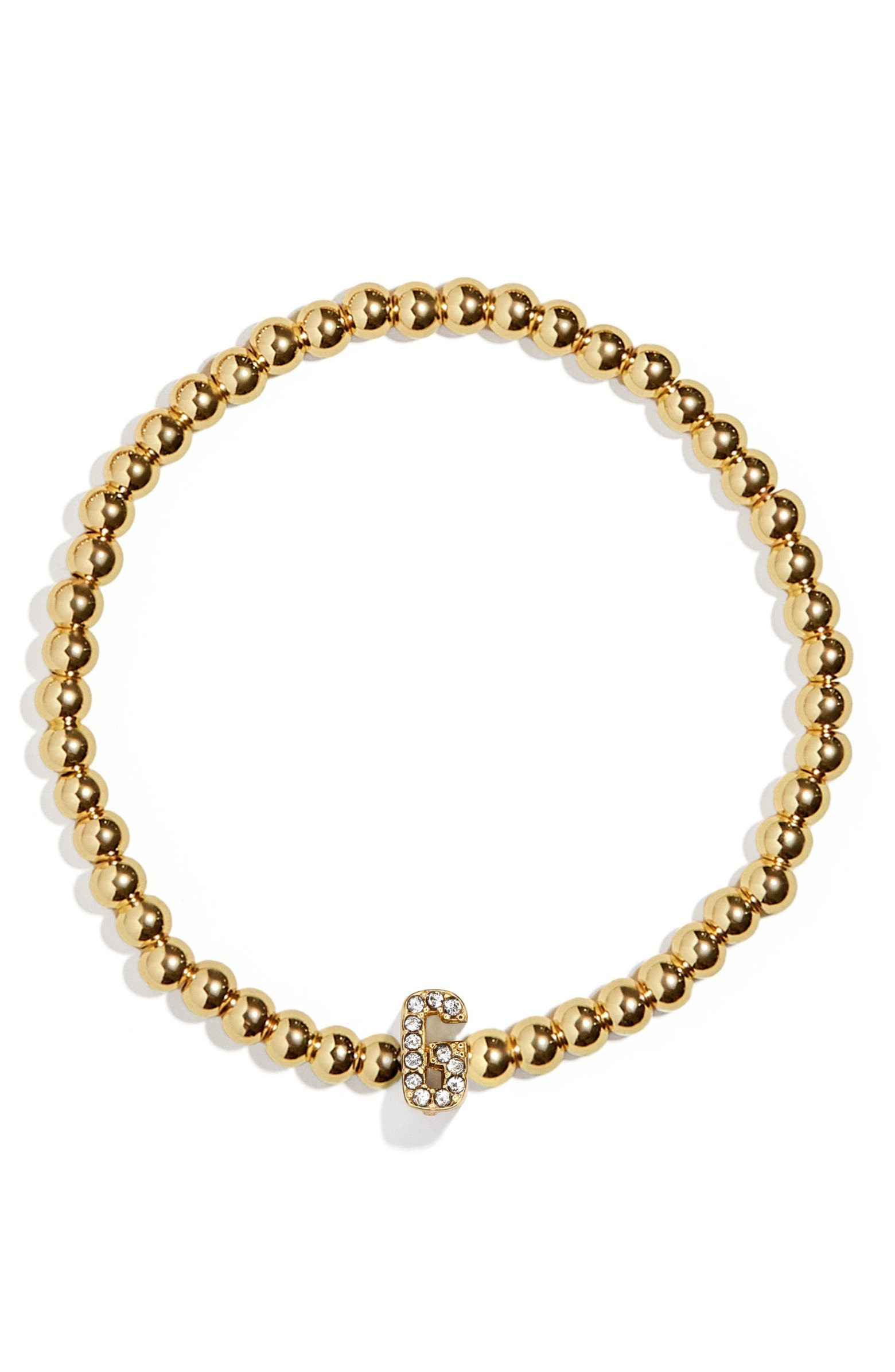 Baublebar Pisa Pavè Initial Bracelet | Nordstrom | Nordstrom