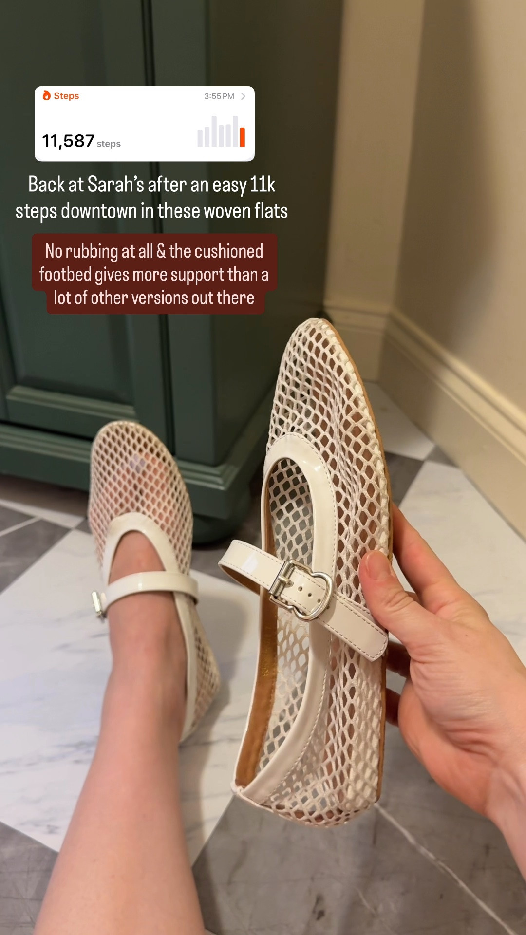 Comfiest woven flats! Did an easy 11k downtown in these. Wearing 6.5
Cushioned footbed gives a lot of support

#LTKootd #LTKdayinmylife #LTKSaleAlert