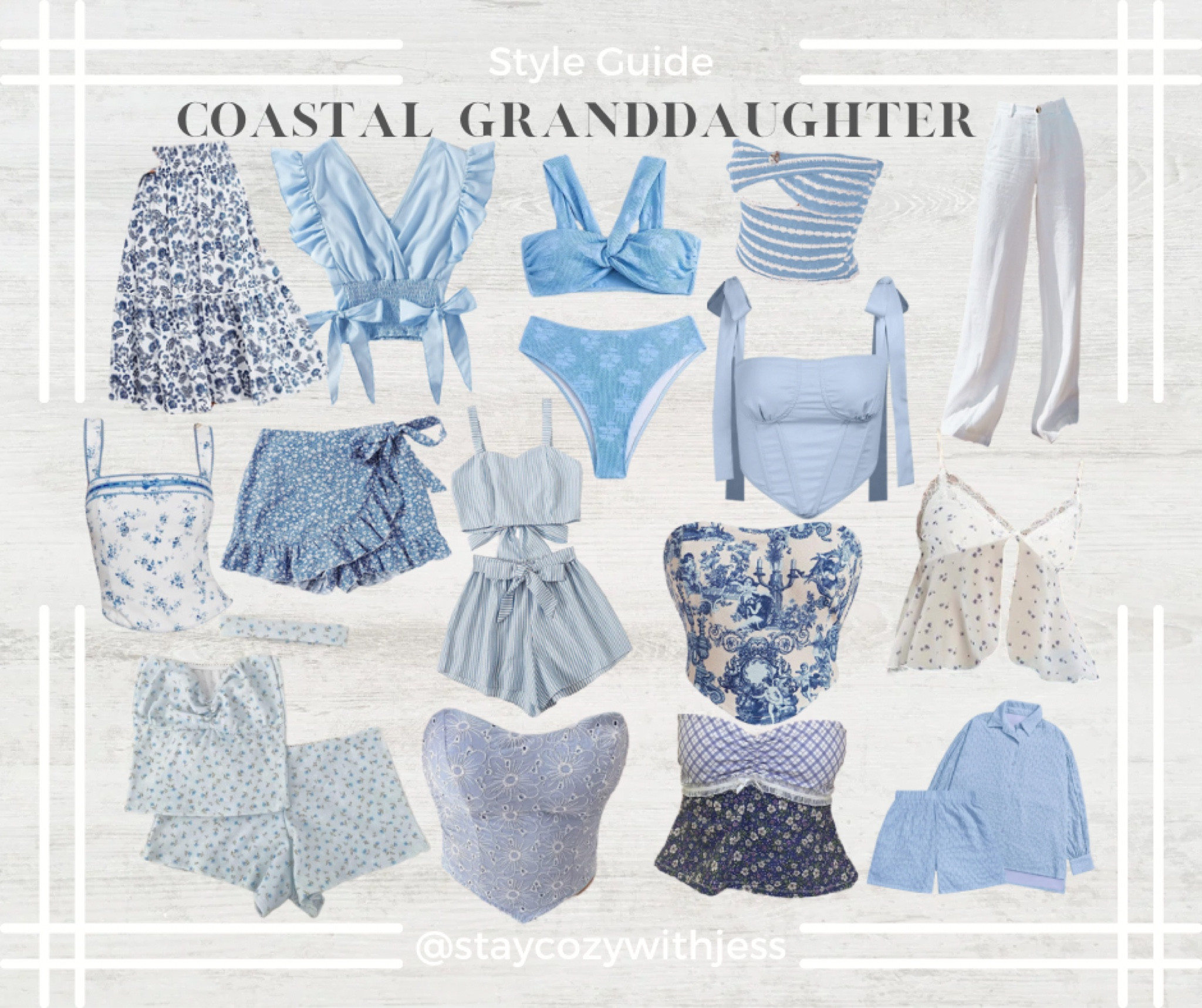 Follow me @staycozywithjess for more of my latest and bestselling finds.

So happy to see you here! Stay cozy. 💋
- Jess 🤍

Coastal granddaughter tank tops, white and blue outfits, designer inspired tops, amazon fashion fall, amazon fashion tops, Amazon fashion midsize, midsize amazon, amazon work wearing, amazon midsize, size 10 style, size 10 influencer, outfit inspo, size 10 fashion, outfit ideas, style inspo, style ideas, midsize fashion, influencer style, casual chic, casual wearing, casual style, casual summer outfits, Amazon basics, wardrobe essentials, coquette style, coastal granddaughter looks, coastal style

#LTKstyletip #LTKunder50 #LTKFind