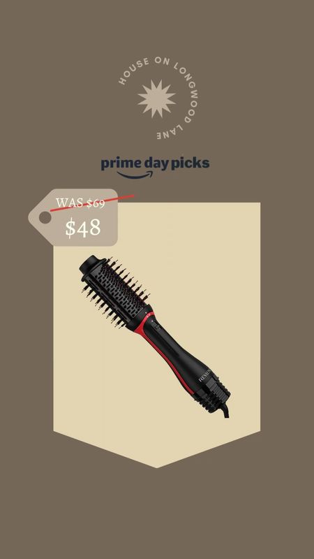 Amazon Prime Early Access Sale, Picks! REVLON One-Step Volumizer. Hair Dryer, Hot Tool in Black. Get 31% OFF! #prime

#LTKunder50 #LTKsalealert #LTKbeauty