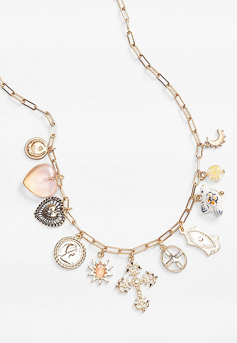 Cross Charm Necklace | Maurices
