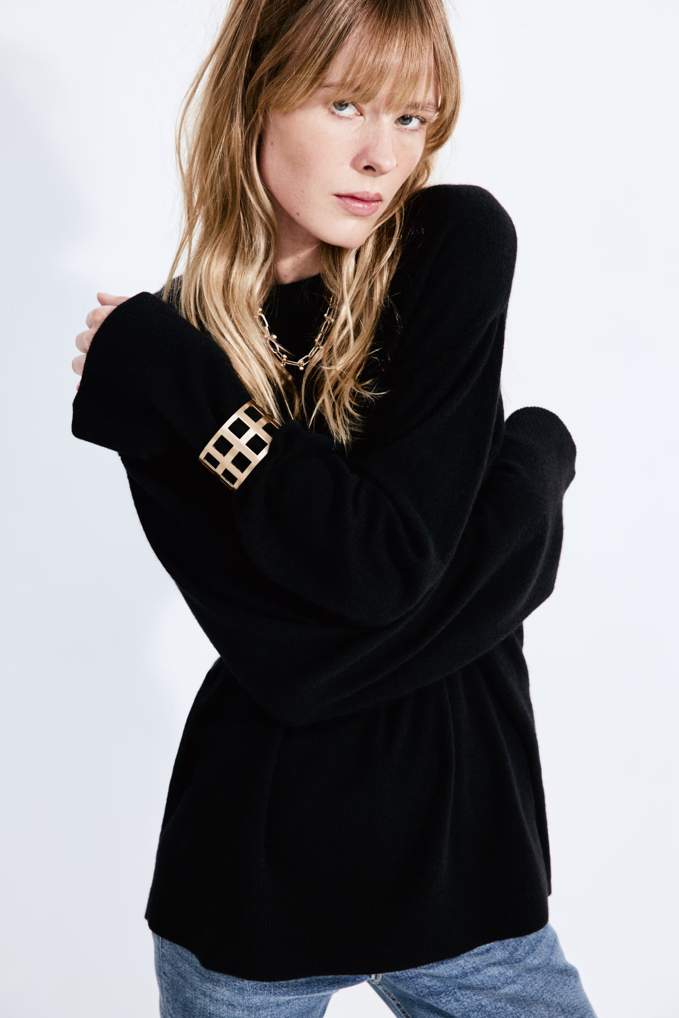 Oversized cashmere jumper | H&M (UK, MY, IN, SG, PH, TW, HK)