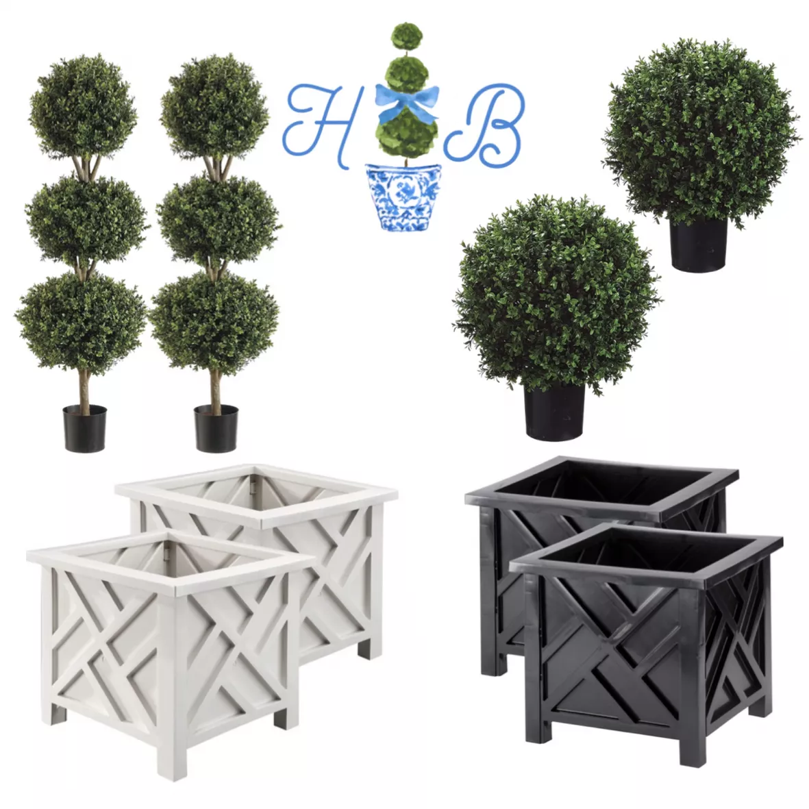 Faux Boxwood Planter Filler curated on LTK