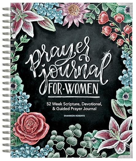 Prayer Journal for Women: 52 Week Scripture, Devotional, & Guided Prayer Journal     Spiral-bound... | Amazon (US)