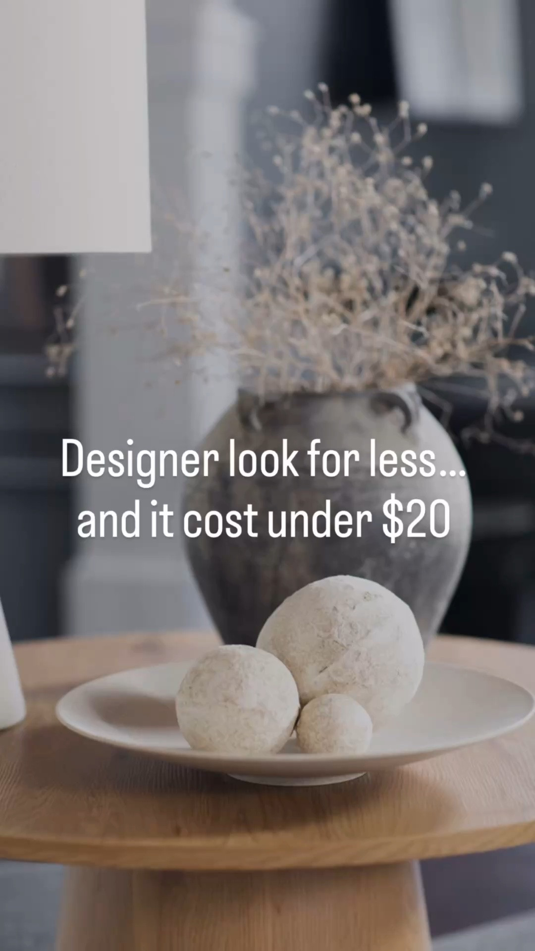 Neutral Decor Orbs Under $20

One of those small styling pieces that instantly makes shelves, coffee tables, trays, and book stacks look more layered and expensive. I’ve been using these neutral decor orbs throughout our home for that cozy RH-inspired look without the RH price tag. Affordable, versatile, and under $20.

#LTKSaleAlert #LTKHome