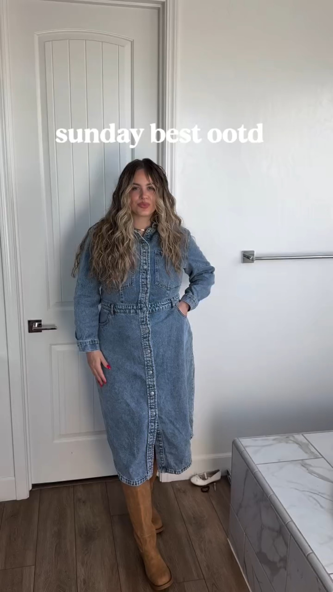 It's giving 90s 👢🪩💄💃

🔗 on my LTK

#midsizefashion #tryon #sundaybeststyle