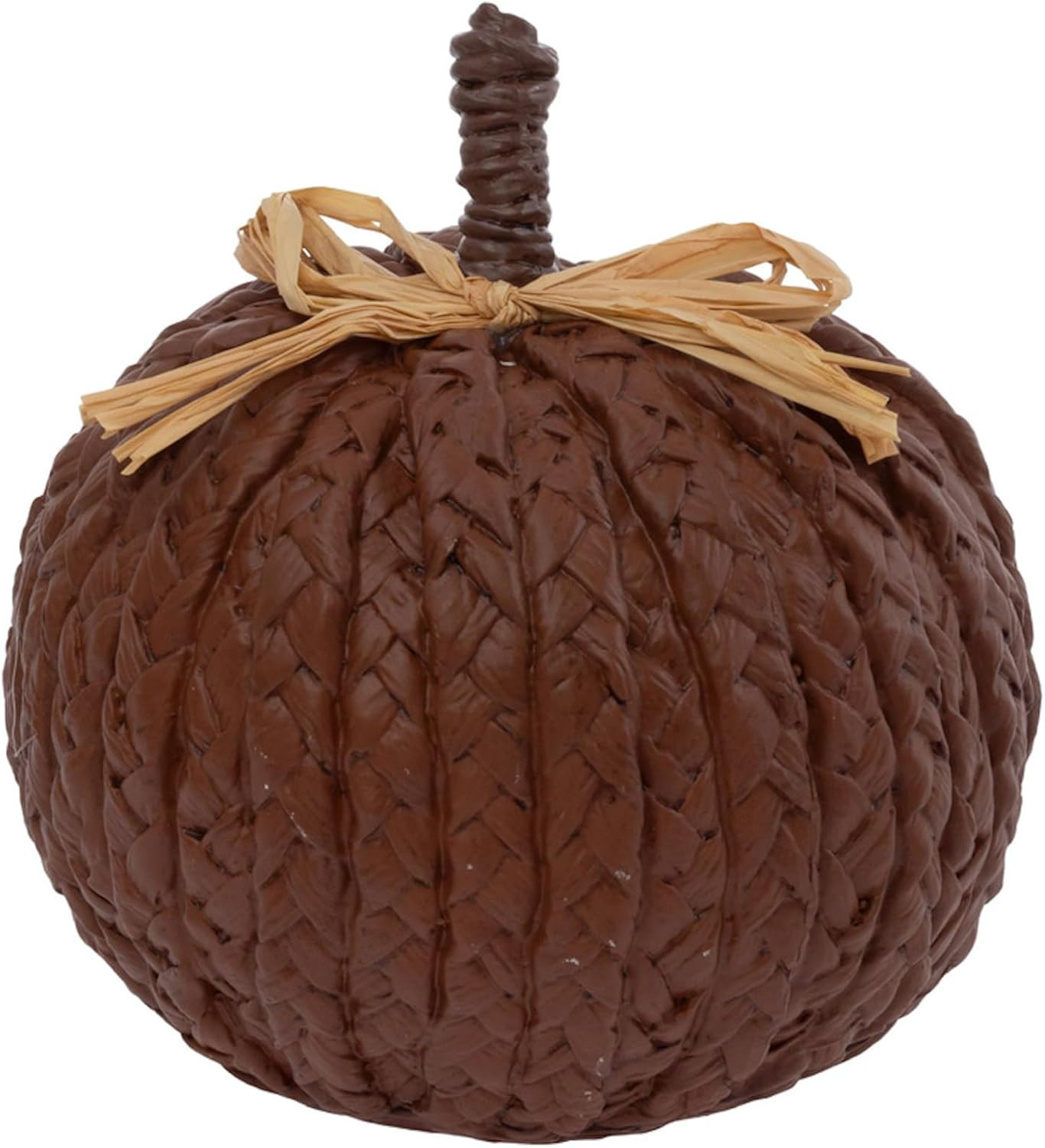 Boston International Woven Pumpkin Tabletop Mantel Shelf Fall Autumn Thanksgiving Halloween Decor... | Amazon (US)