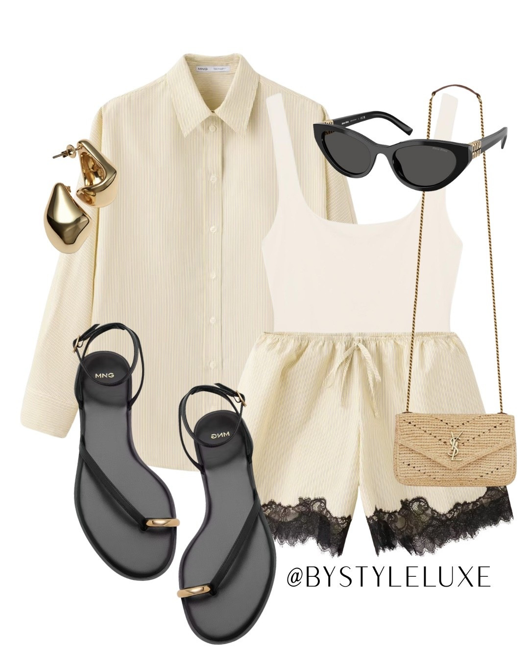 SUMMER SHORTS - Adore this shirt and lace shorts co-ord set from Mango, so chic and effortless for summer

#coord #shirt #shorts

#LTKsummer #LTKspring #LTKuk