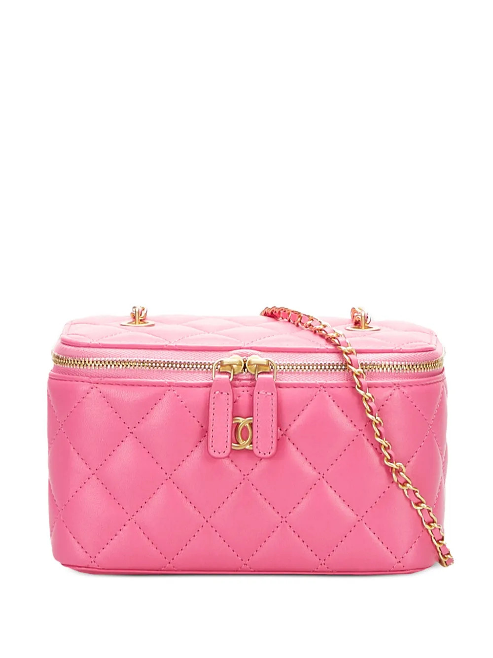 CC diamond-quilted vanity crossbody bag | Farfetch Global