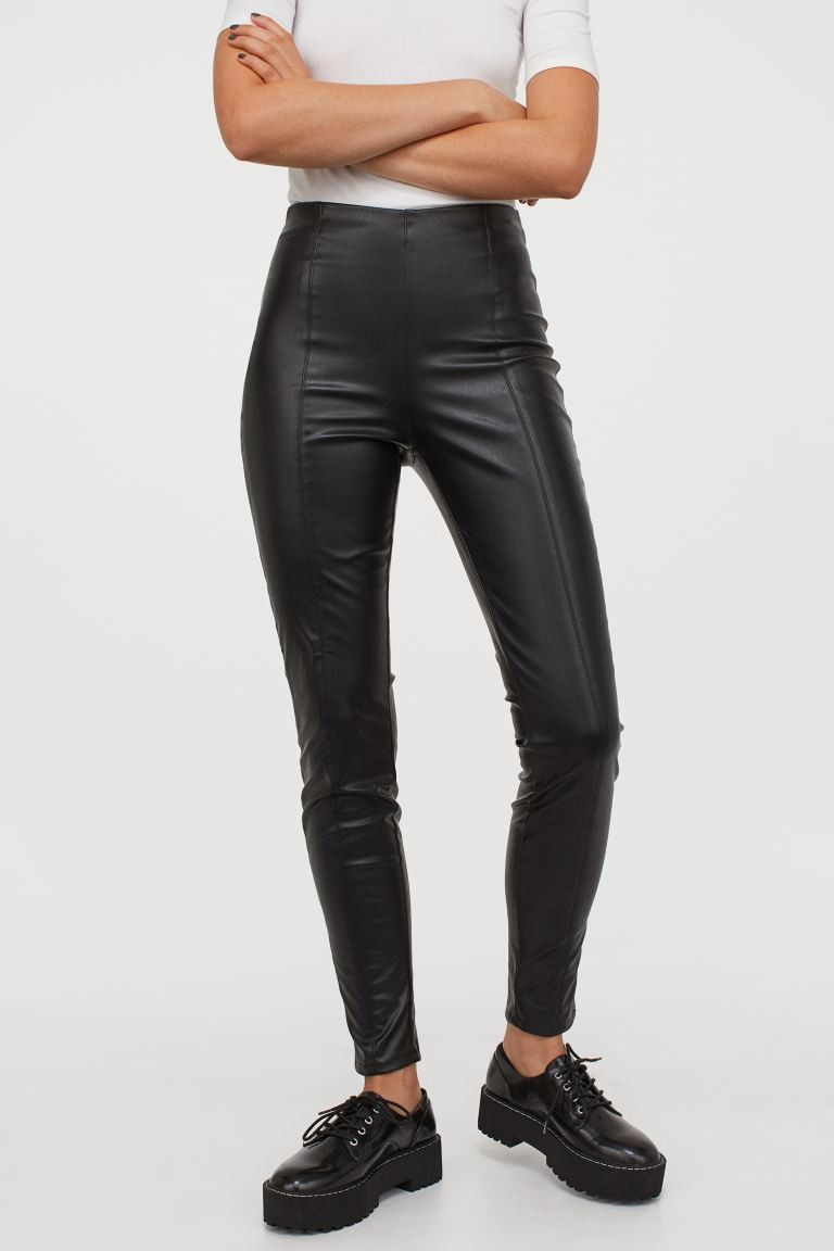 Faux Leather Leggings | H&M (US + CA)