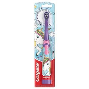 Colgate Kids Battery Powered Toothbrush, Unicorn, Extra Soft Toothbrush, Ages 3 and Up, 1 Pack | Amazon (US)