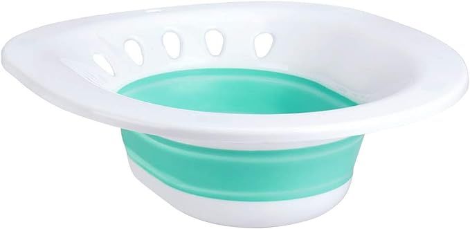 Zafina Sitz Bath for Toilet Seat, Foldable Postpartum Care Basin, Sitz Bath Tub for Soothes and C... | Amazon (US)