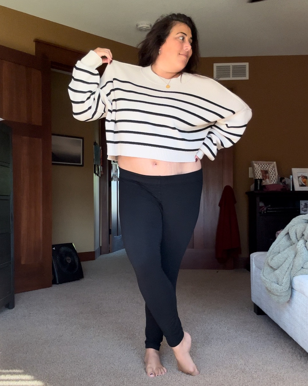 Sweater weather 🍁

Looking for your favorite fall outfit? Look no further 😉

I just picked up this Free People cropped — but baggy!— knit seater from a boutique and I can tell this is going to be a weekly wear for the foreseeable future 😅

I love the quality, the fit, and style so much. 

I’m wearing a L and it still gives that comfortable, slouchy, trending look ✨

#LTKWorkwear #LTKFindsUnder100 #LTKMidsize