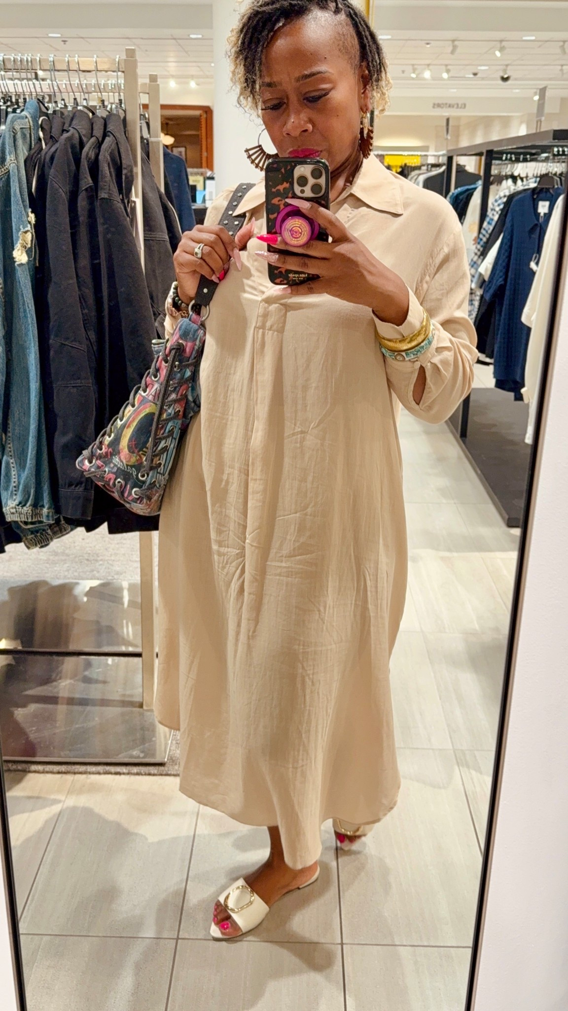 Long shirt dress @hm out of stock 👗 Sharing similar options here!

#LTKItBag #LTKFindsUnder100