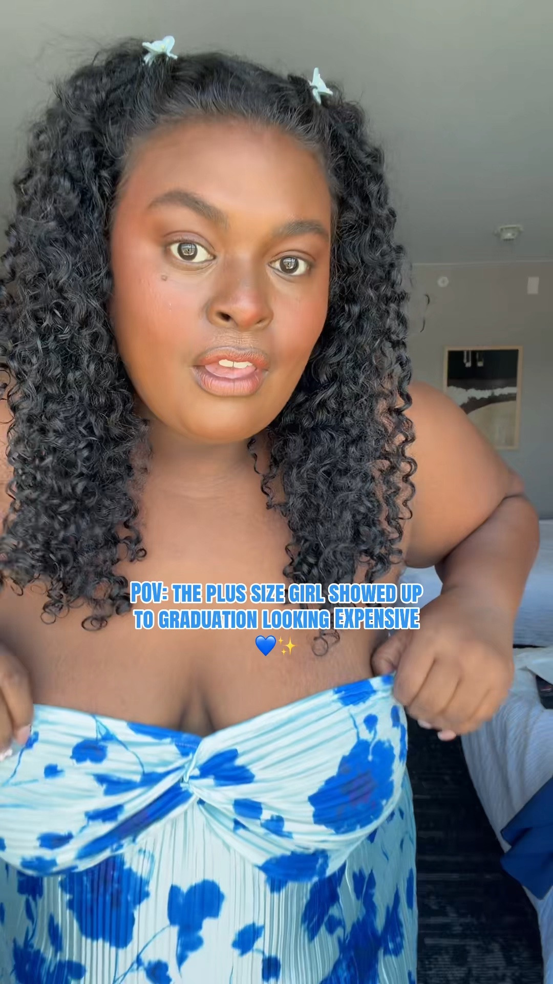 Getting dressed up is genuinely one of my favorite forms of self care 🥹💙 I wanted something soft, classy, and comfortable for my brother’s graduation and this dress EATS every single time. Plus the little matching clips?? Stoppp 😭✨

And yes before y’all ask… the dress is linked in my ShopMy 🤍

Congrats to all the grads of 2026 🎓✨


#PlusSizeFashion
#CurveStyle
#GraduationOutfit
#PlusSizeCreator
#ConfidenceLooksGood

#LTKPlusSize #LTKdayinmylife #LTKgrwm