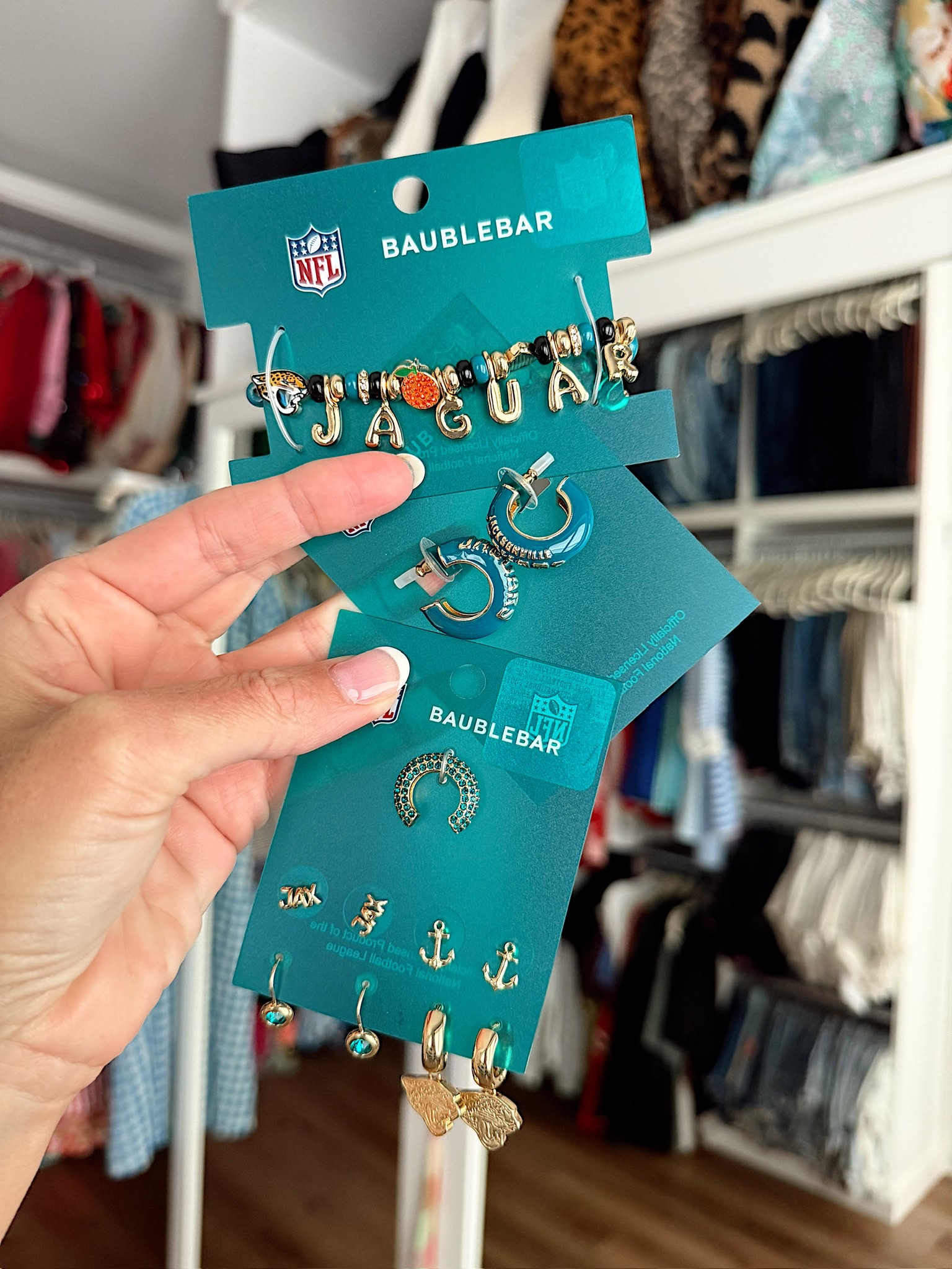 Baublebar has the cutest NFL collection out right now! I had to grab some things for my Jacksonville jaguars games!

#LTKootd #LTKgrwm #LTKSeasonal