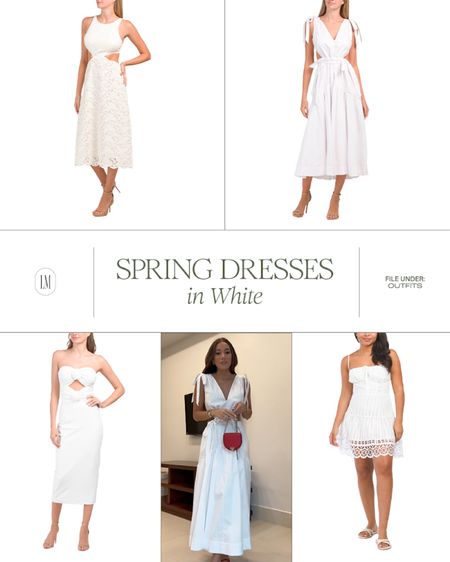 Spring in white, white dresses, sun dressess

#LTKstyletip #LTKU #LTKSeasonal