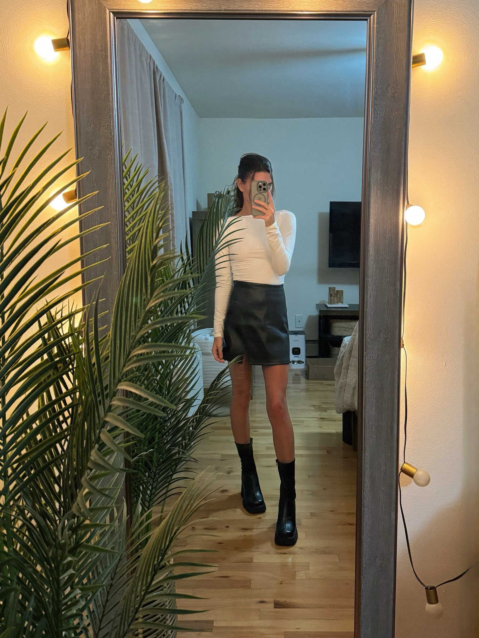 klayton black booties