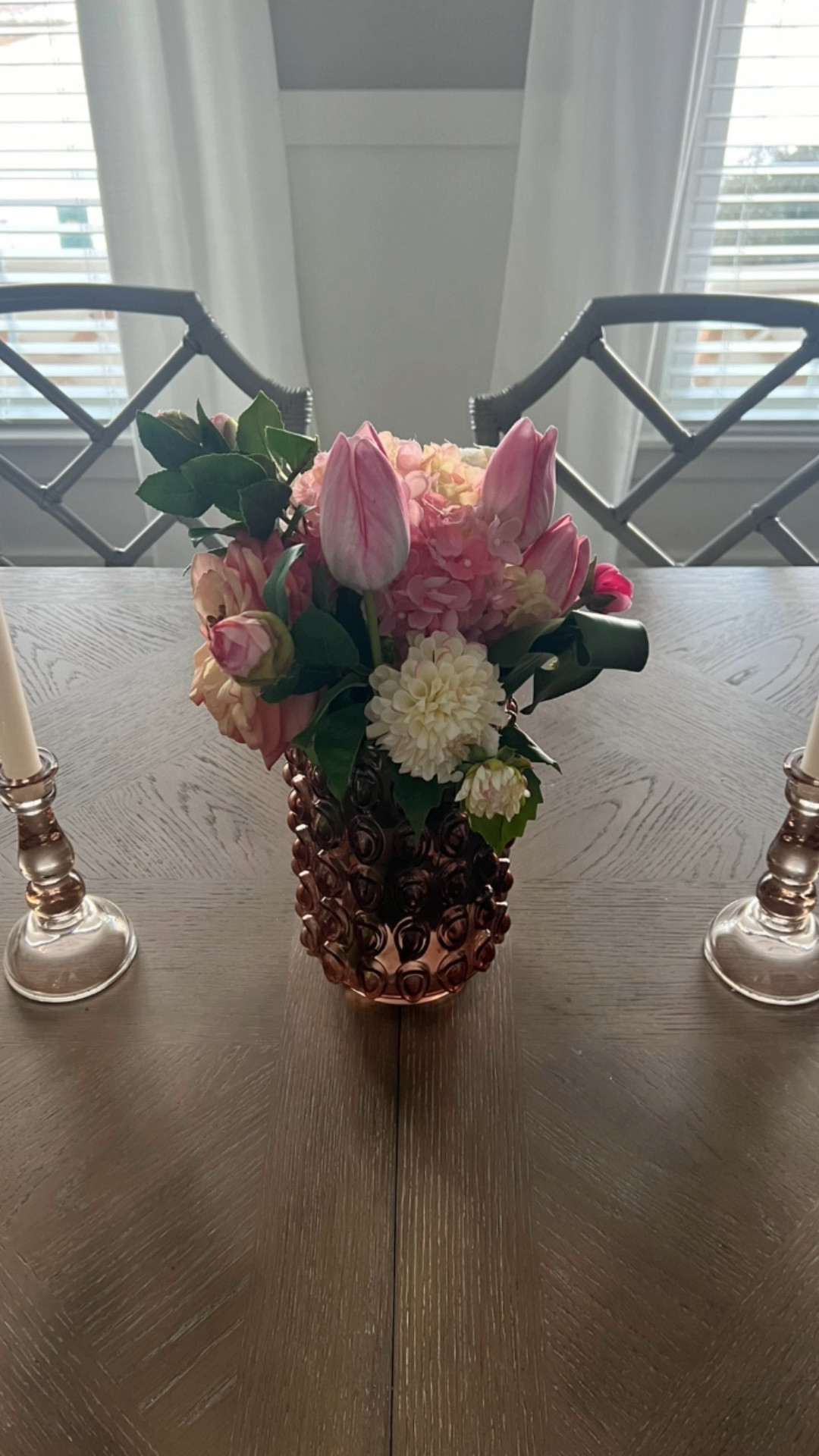 New year means adding simple pretty colors and pieces to your home to make it seem fresh and clean. 
I love these muted office supplies and pretty pinks in our dining room. 🌷

#LTKhome #LTKVideo #LTKSeasonal