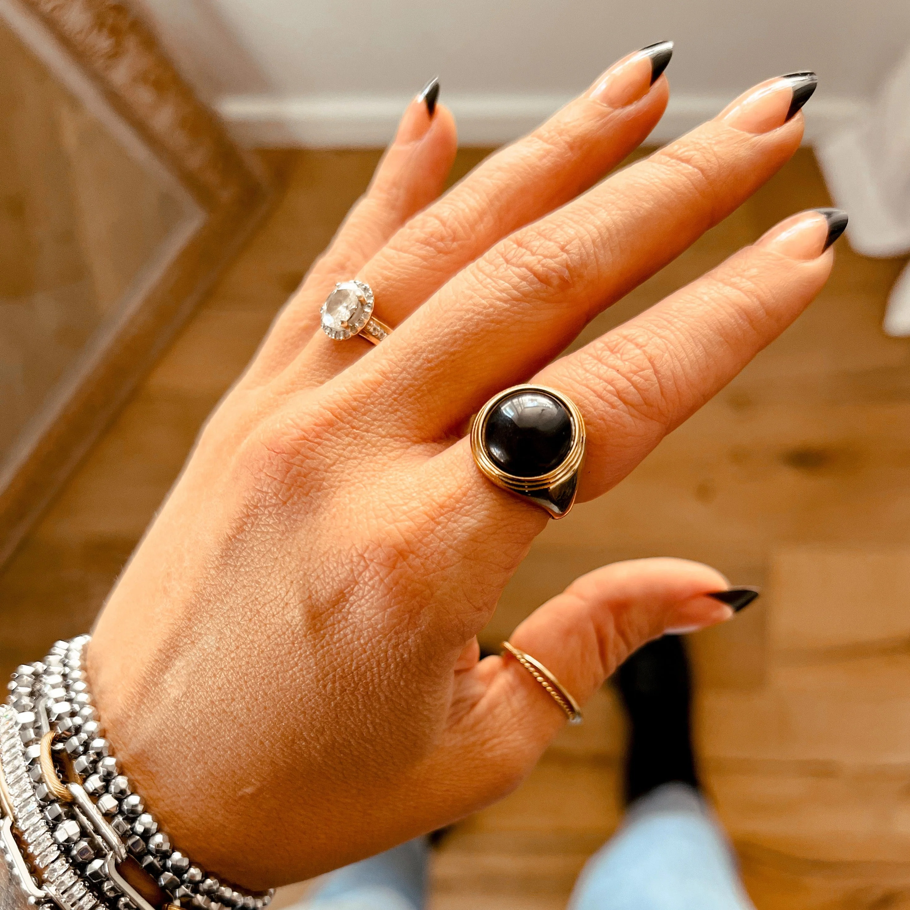 Grande Ring - Black | Victoria Emerson