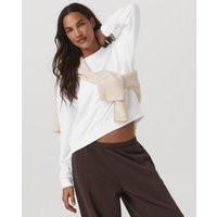 Vuori Sedona Seams Crew Neck T-Shirt | White | Small | Vuori Clothing (US & Canada)