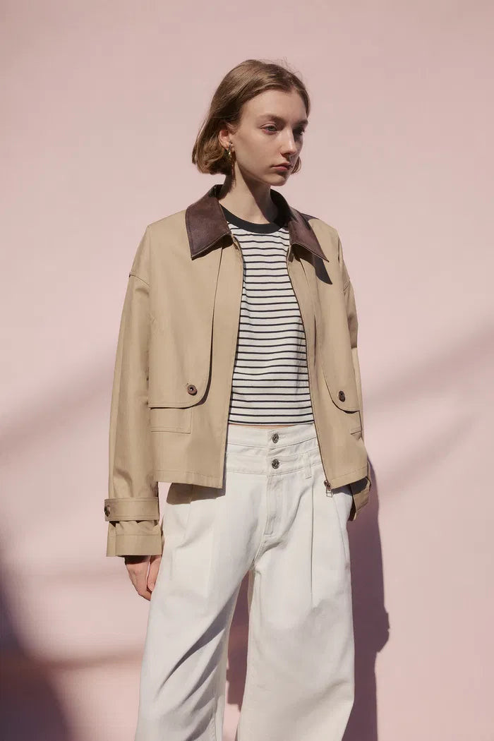 Dnipro Lightweight Utility Jacket in Cotton Twill | Fabrique