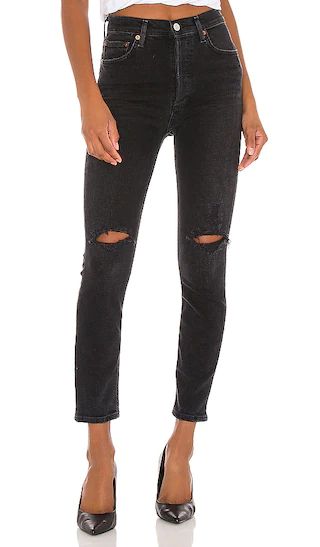 Nico High Rise Slim in Cassette | Revolve Clothing (Global)