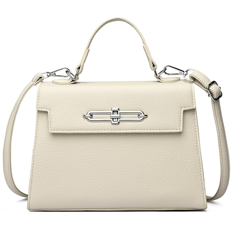 Eslcorri Top Handle Crossbody Bags for Women, Leather Small Clutch Purses and Handbags Elegant Sh... | Amazon (US)
