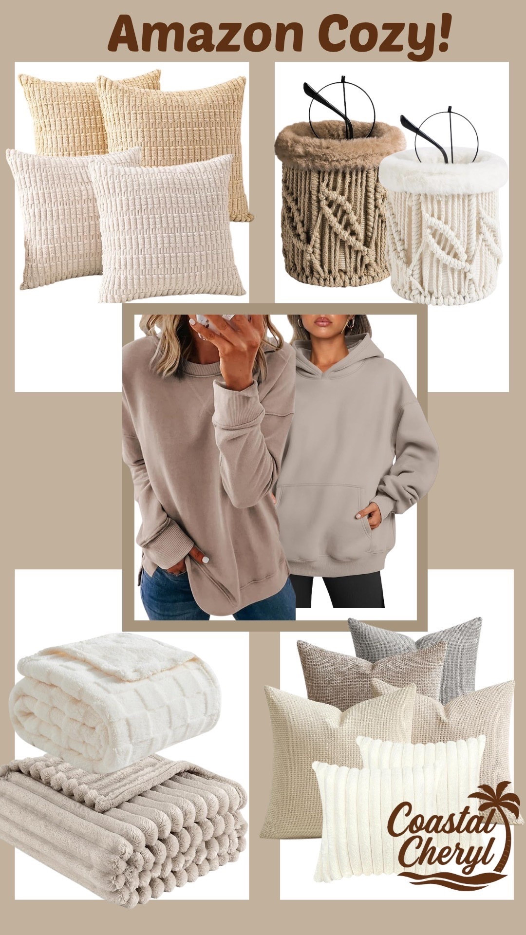 Comfortable and cozy apparel! Soft neutral pillows and blankets for your home! #amazon #amazonhome #linens #womenclothing


#LTKHome #LTKFindsUnder50 #LTKActive