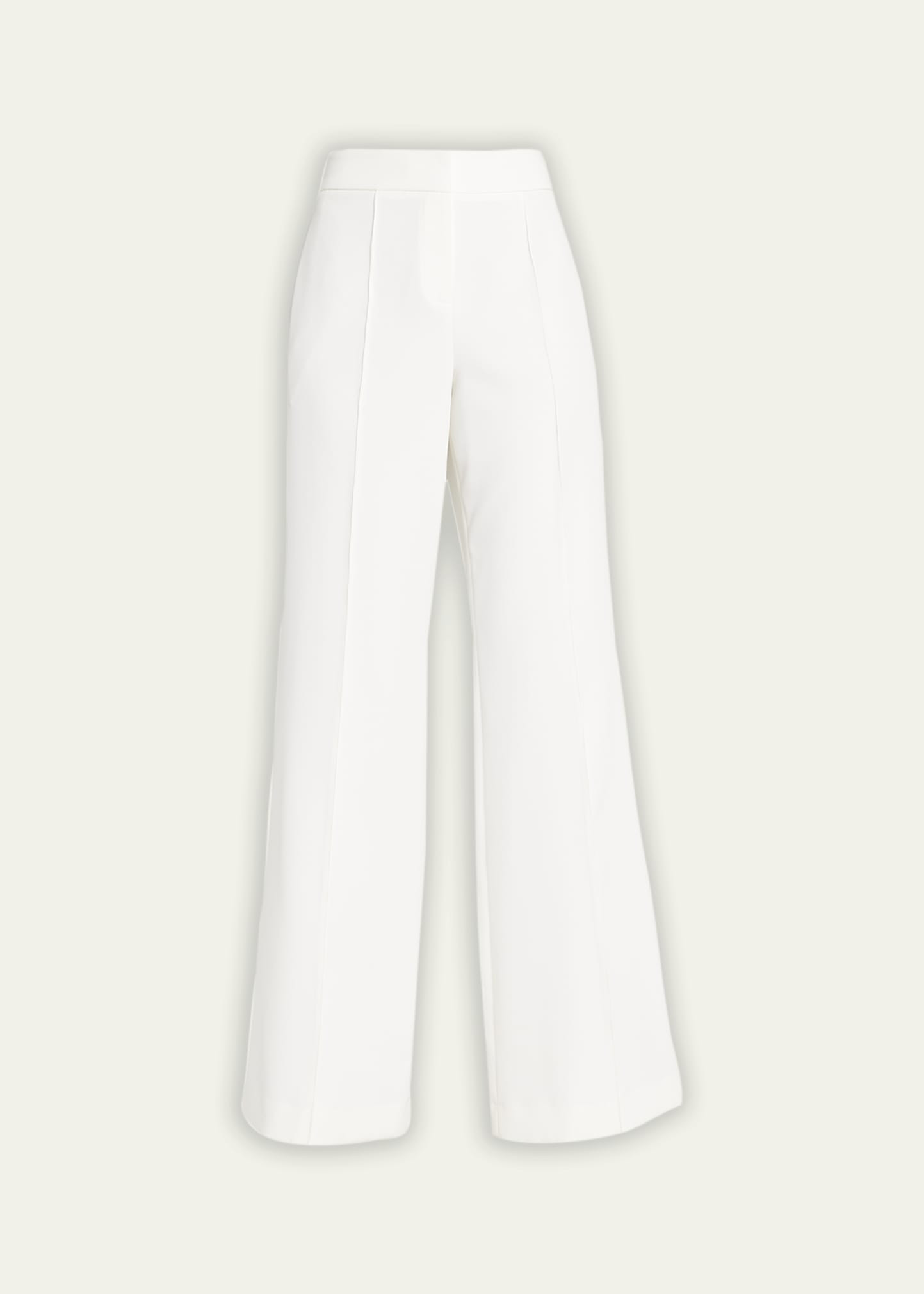 Milly Nash High-Rise Wide-Leg Cady Pants | Bergdorf Goodman