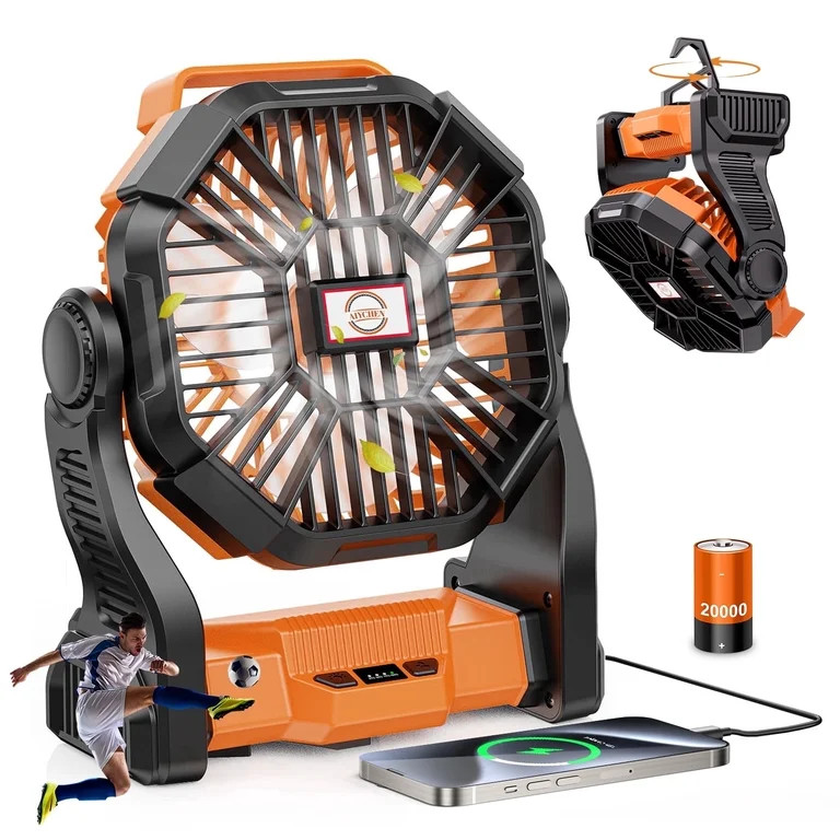 AiYchen Ventilador Doméstico Eléctrico Portátil de 22'' y 24 oz | Walmart (US)