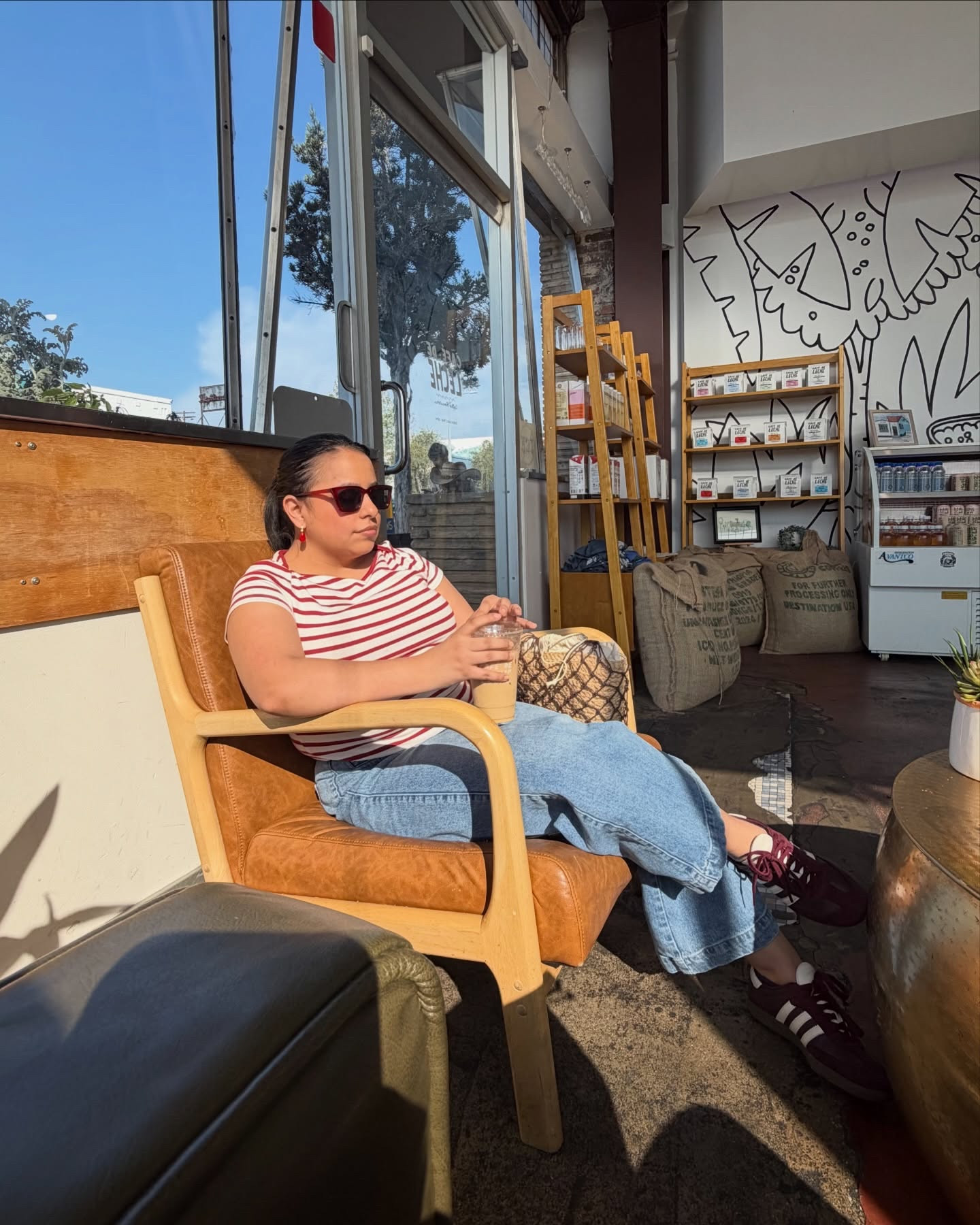 It’s not lost on me that I spend an extraordinary time at coffee shops - and that’s the only perk of being an adult ✨

#outfitoftoday #ootdoftheday #springinspo