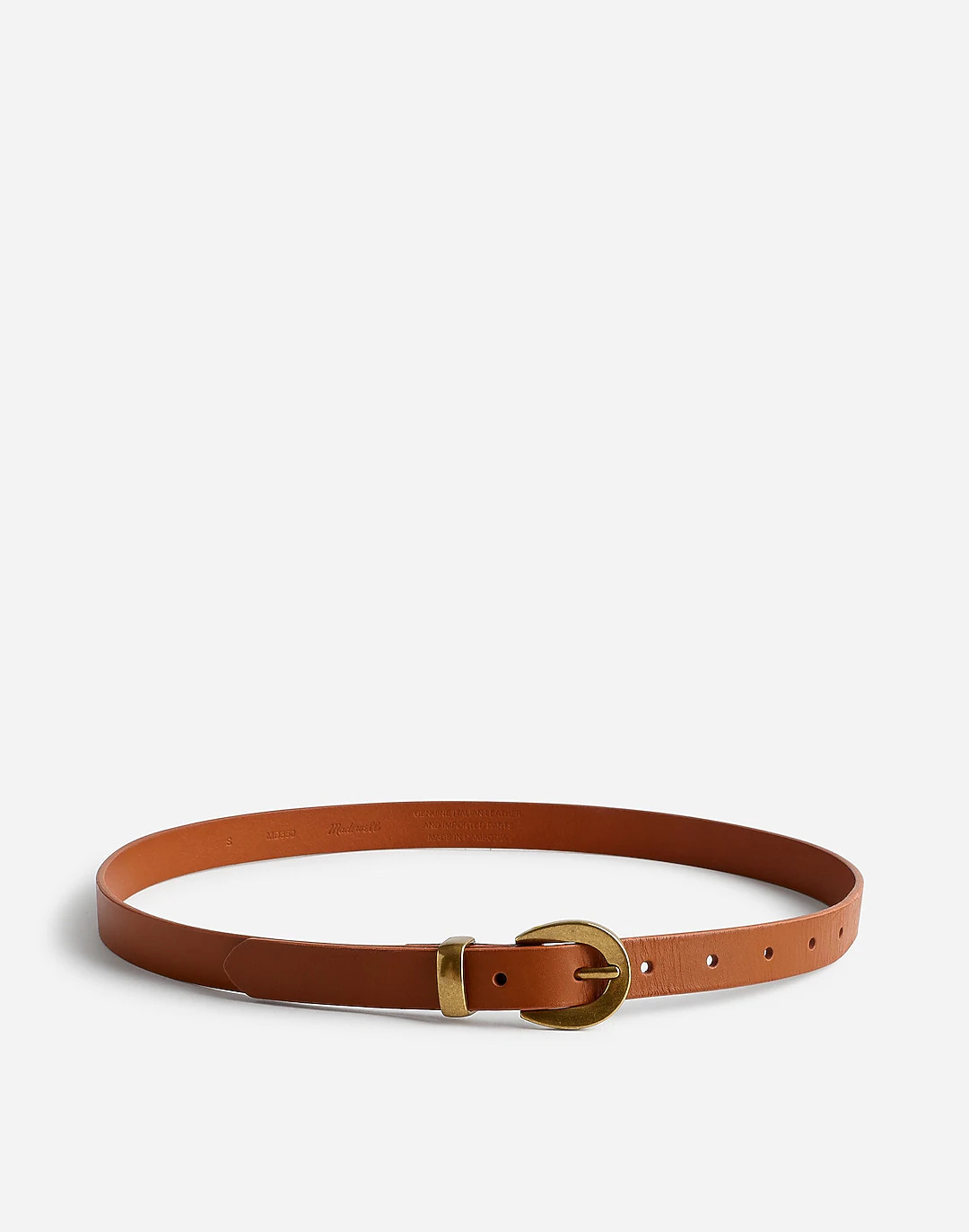 Woven Leather Belt | Madewell