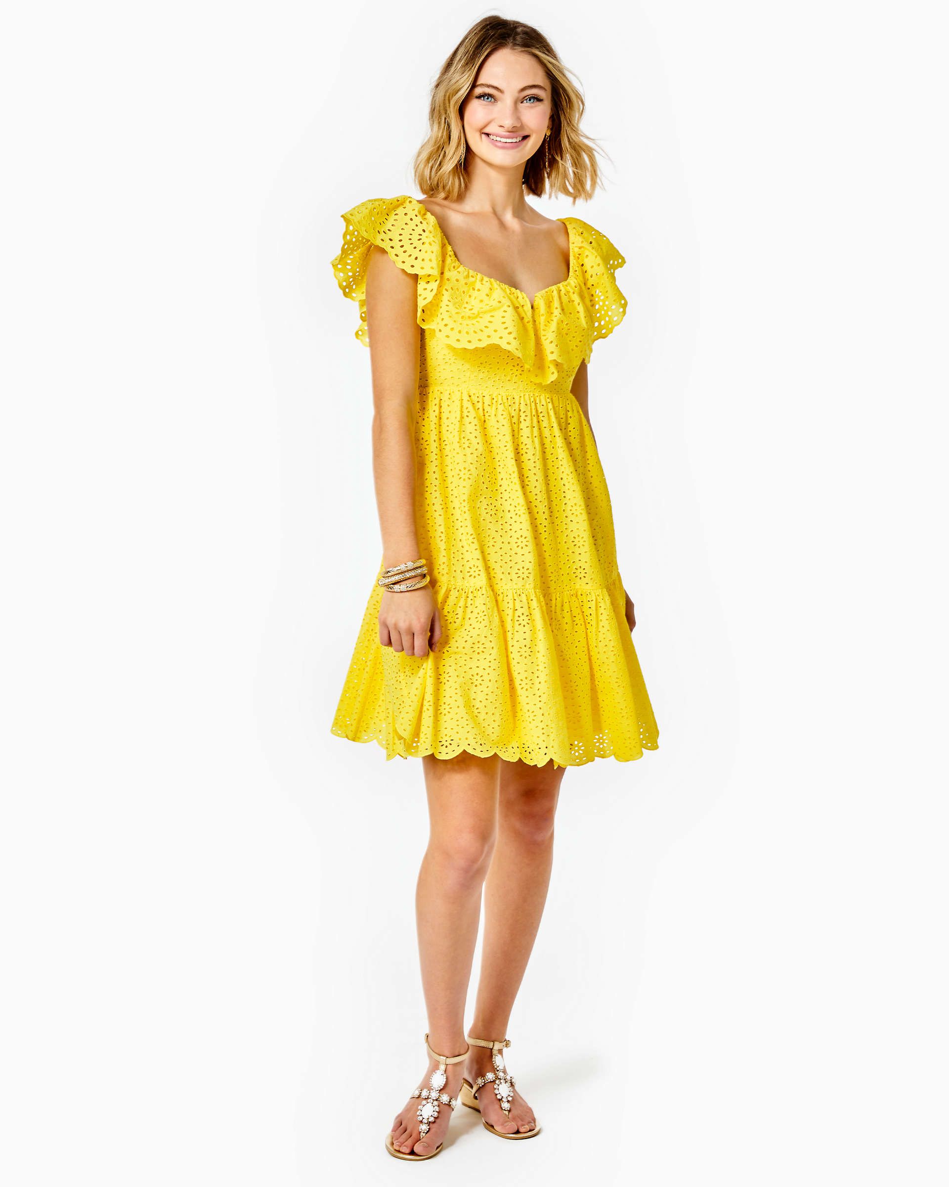 Asteria Eyelet Babydoll Dress | Lilly Pulitzer