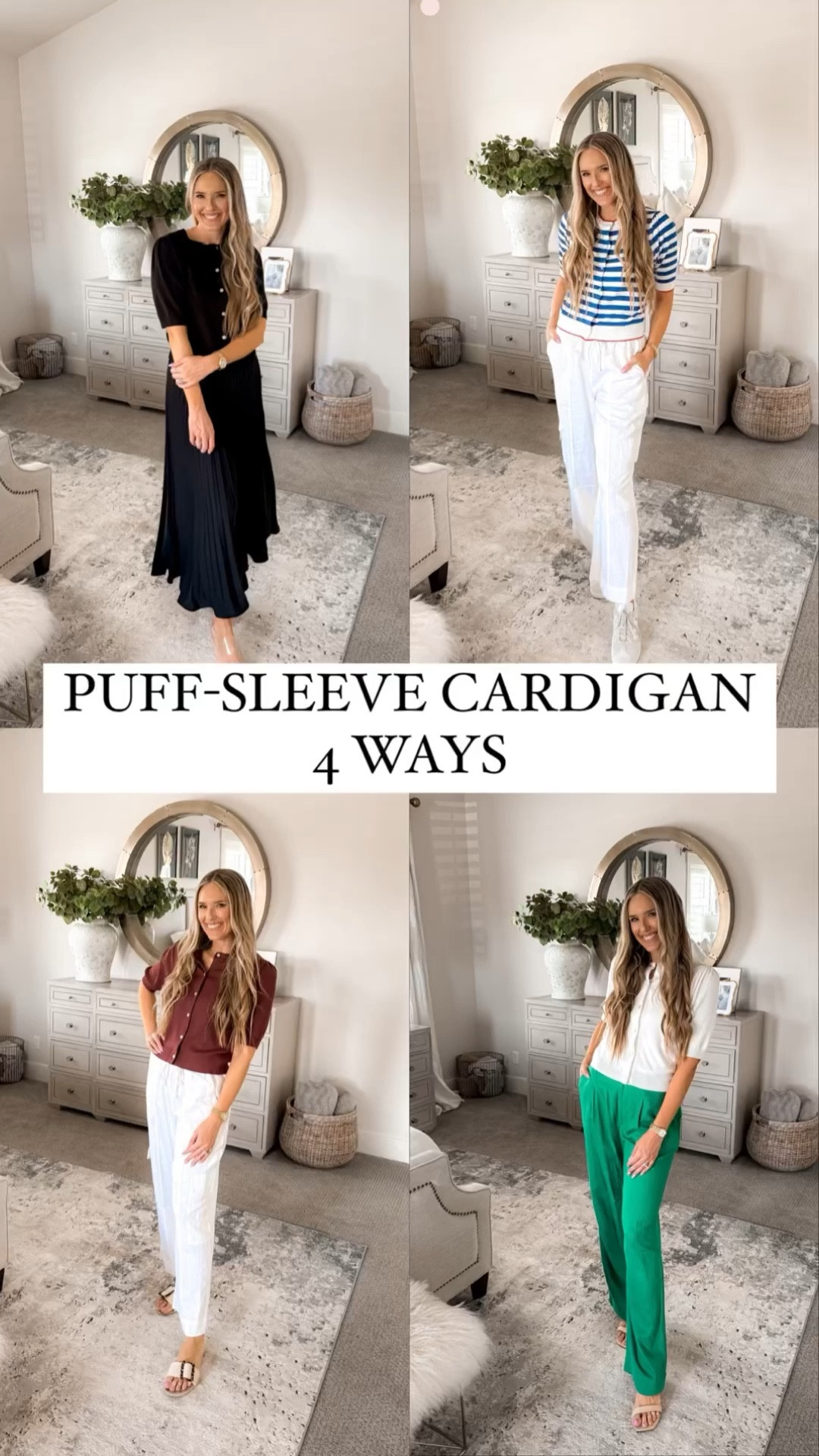 Only $22 and reminds me of another brand that's $228!! Super soft, perfect sleeve length for summer, and one of those cardigans you can wear with ANYTHING. I love the puff sleeves; it's the perfect closet staple!

These short-sleeve cardigans run true to size; for reference I am 5'8" and wearing a size small!

You do NOT need to spend a lot of money to look and feel INCREDIBLE!

I’m here to help the budget conscious get the luxury lifestyle.

Spring Fashion / Spring Outfit  / Walmart Fashion / Affordable / Budget / Women's Dressy Outfit / Classic Style / Sweater / Cardigan / Date Night / Elevated Style / Dress Up or Down / Workwear

#LTKfindsunder50 #LTKsalealert #LTKfindsunder100