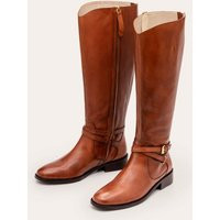 Pembroke Knee High Boots Dark Tan Women Boden, Dark Tan | Boden (UK & IE)