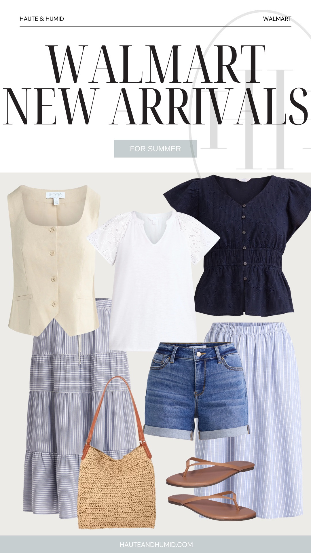 Walmart new arrivals for summer. I love the vest and midi skirt. 

#LTKOver40 #LTKStyleTip #LTKFindsUnder50