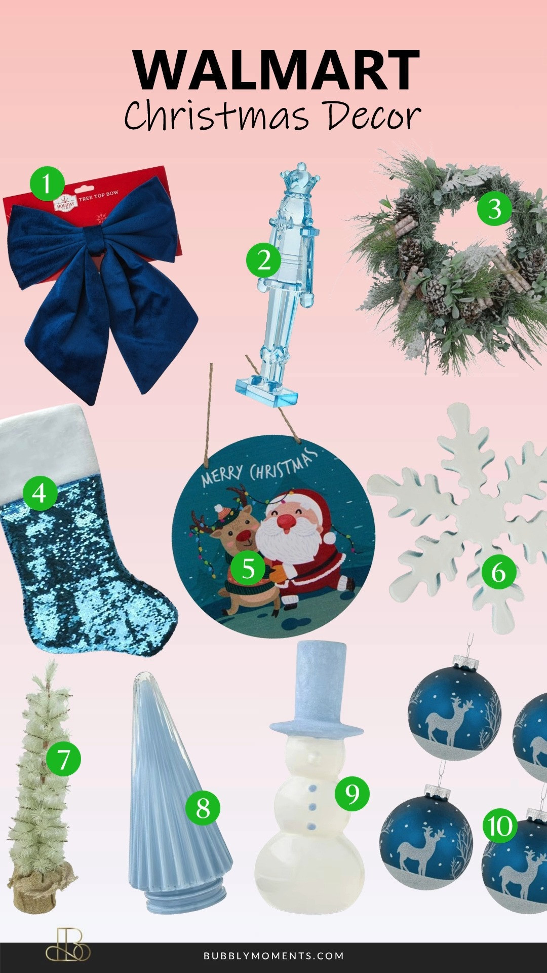 Transform your home into a cozy Christmas wonderland with these beautiful holiday décor finds from Walmart! 🎄✨ Whether you’re refreshing your living room, adding festive touches to the dining area, or creating a magical entryway, these pieces will help you set the perfect holiday vibe. I love how easy it is to mix and match styles—classic red and green, neutral winter whites, modern glam, or rustic farmhouse. From ornaments and garlands to wreaths, tabletop accents, and holiday lighting, these picks make decorating so fun and effortless. If you’re looking for inspiration for your tree, mantel, or shelves, save this post to come back to when you’re ready to style your space. 🎁✨
#LTKHome #LTKHoliday #LTKStyleTip #ChristmasDecor #HolidayHomeDecor #ChristmasInspo #HolidayInspiration #ChristmasStyle #FestiveFinds #HolidayHome #WalmartFinds #WalmartHome #ChristmasVibes #HolidayAesthetic #WinterDecor #HomeDecorInspo #HolidaySeason #DeckTheHalls #ChristmasMagic #CozyHomeDecor 

 