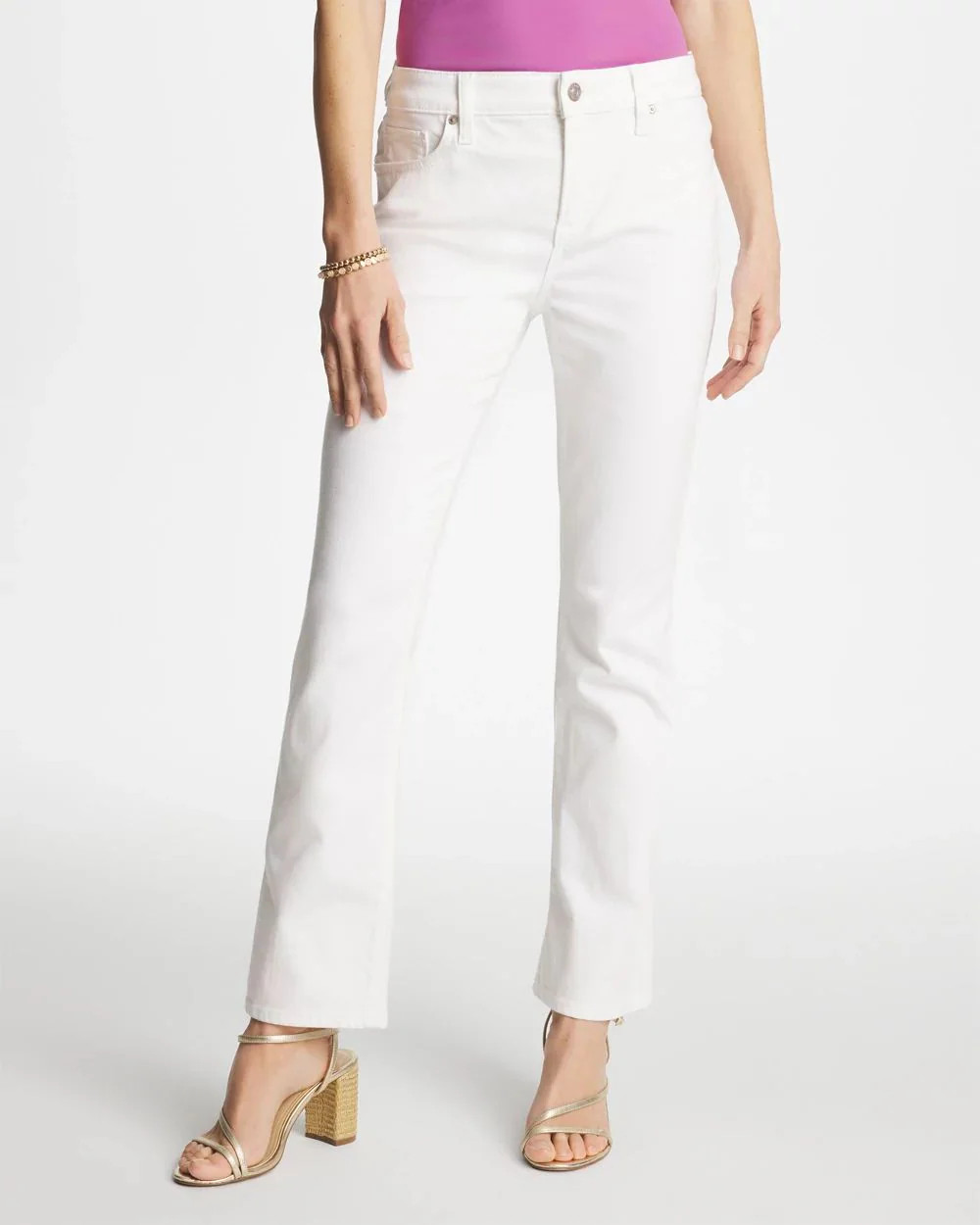Cropped Girlfriend Kick-Flare Jeans | Chico's