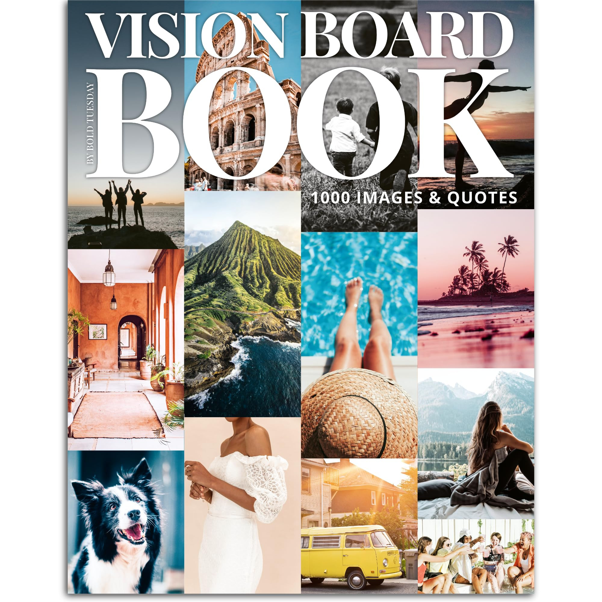 Vision Board Book Magazine for Women - 1000+ Diverse Pictures, Quotes, Self-Discovery Exercises |... | Amazon (US)