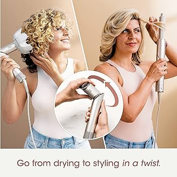 Shark HD435 FlexStyle Air Styling & Drying System, Powerful Hair Blow Dryer & Multi-Styler with A... | Amazon (US)