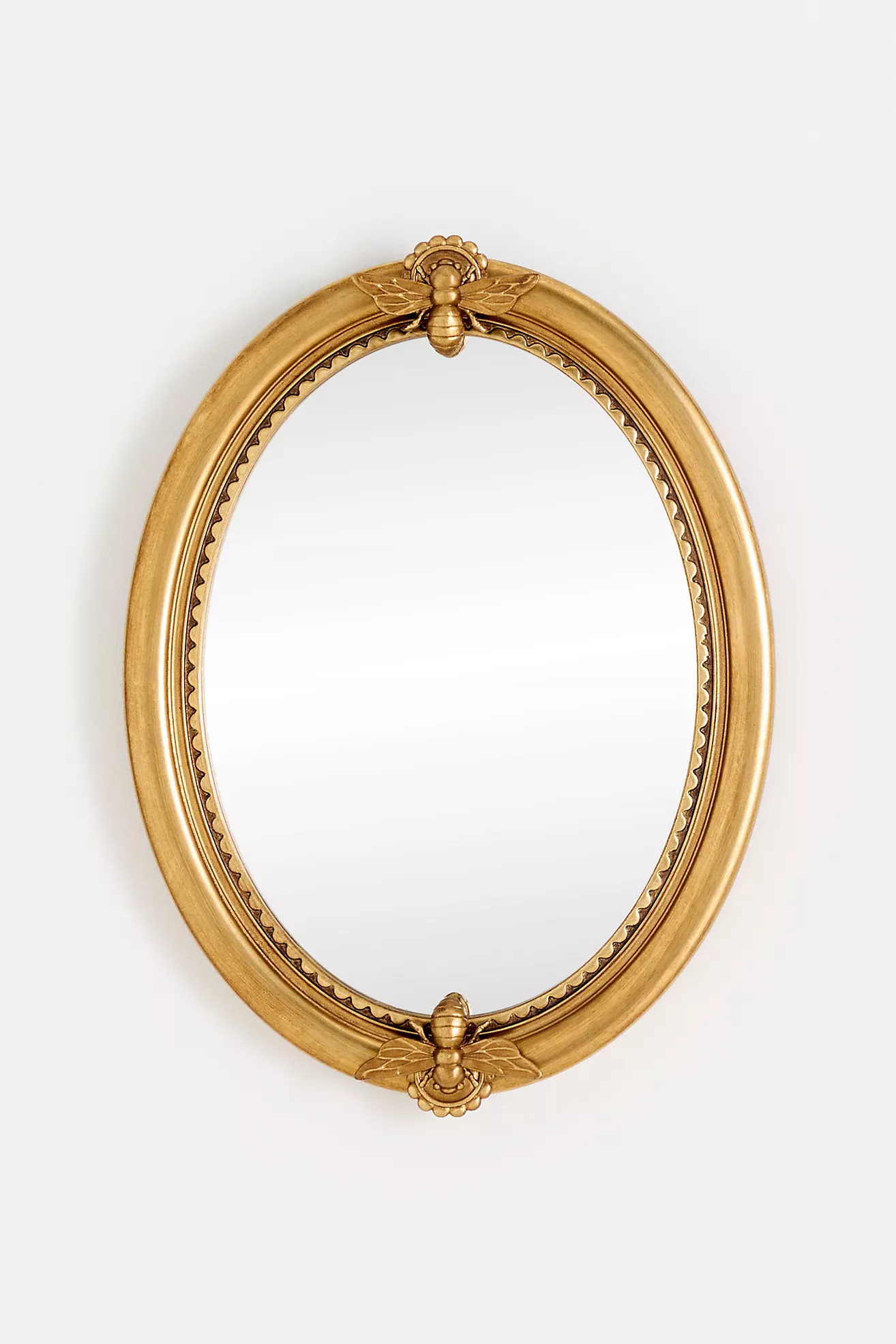 Abeille Oval Bee Petite Wall Mirror | Anthropologie (US)