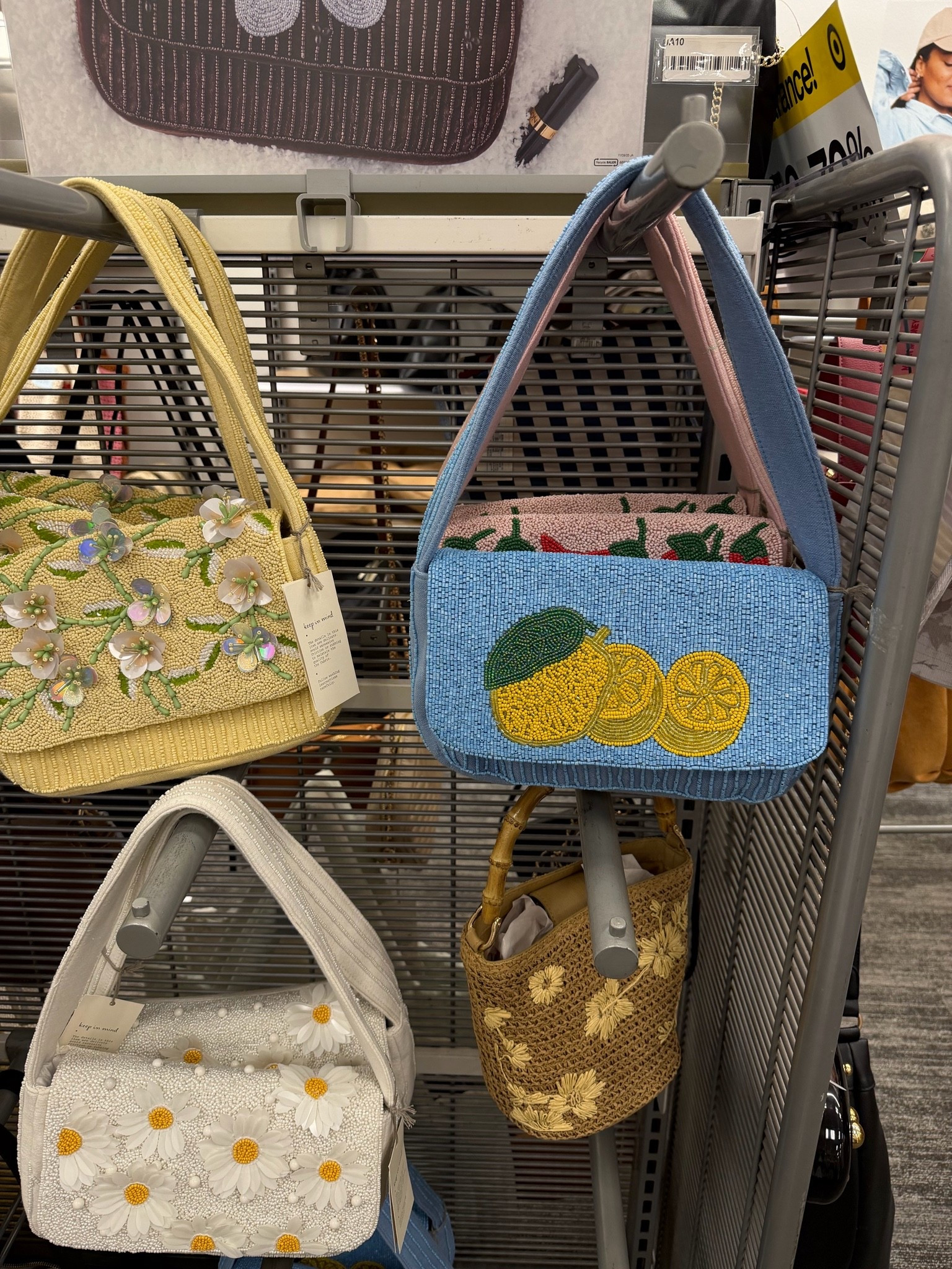 Spring & summer bags at Target are seriously too good right now 🌼🍋🩵
The beaded details, florals, lemons… I wanted every single one 😂 Which one are you grabbing first? 👀

#ltkfinds #tjmaxxfinds #summerbags #beadedbag #springstyle

#LTKxMadewell #LTKSeasonal