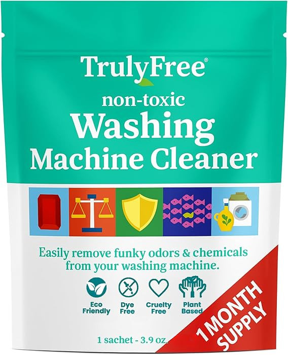 Truly Free Laundry Washing Machine Cleaner & Deodorizer | Amazon (US)