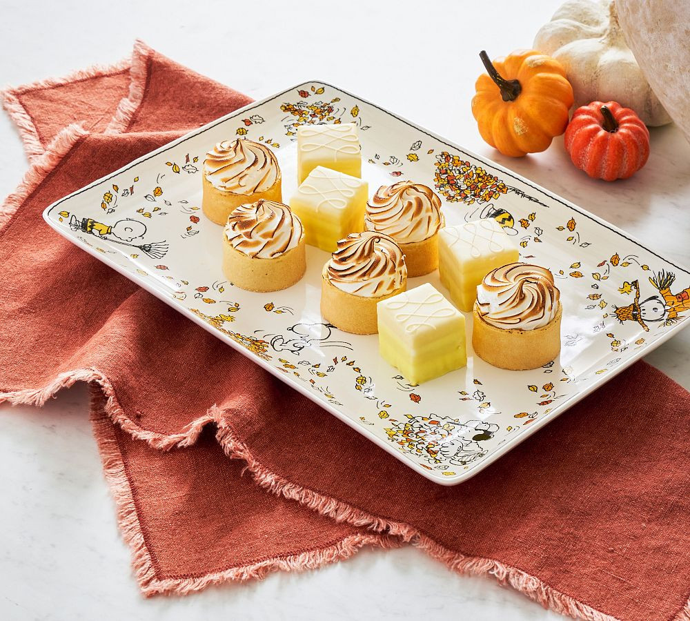 Peanuts™ Harvest Rectangular Serving Platter | Pottery Barn (US)