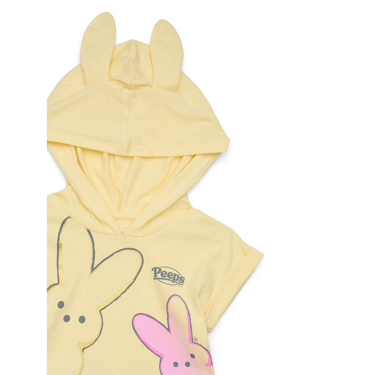 Peeps Girls Hooded Dress with Short-Sleeves, Sizes 4-18 | Walmart (US)