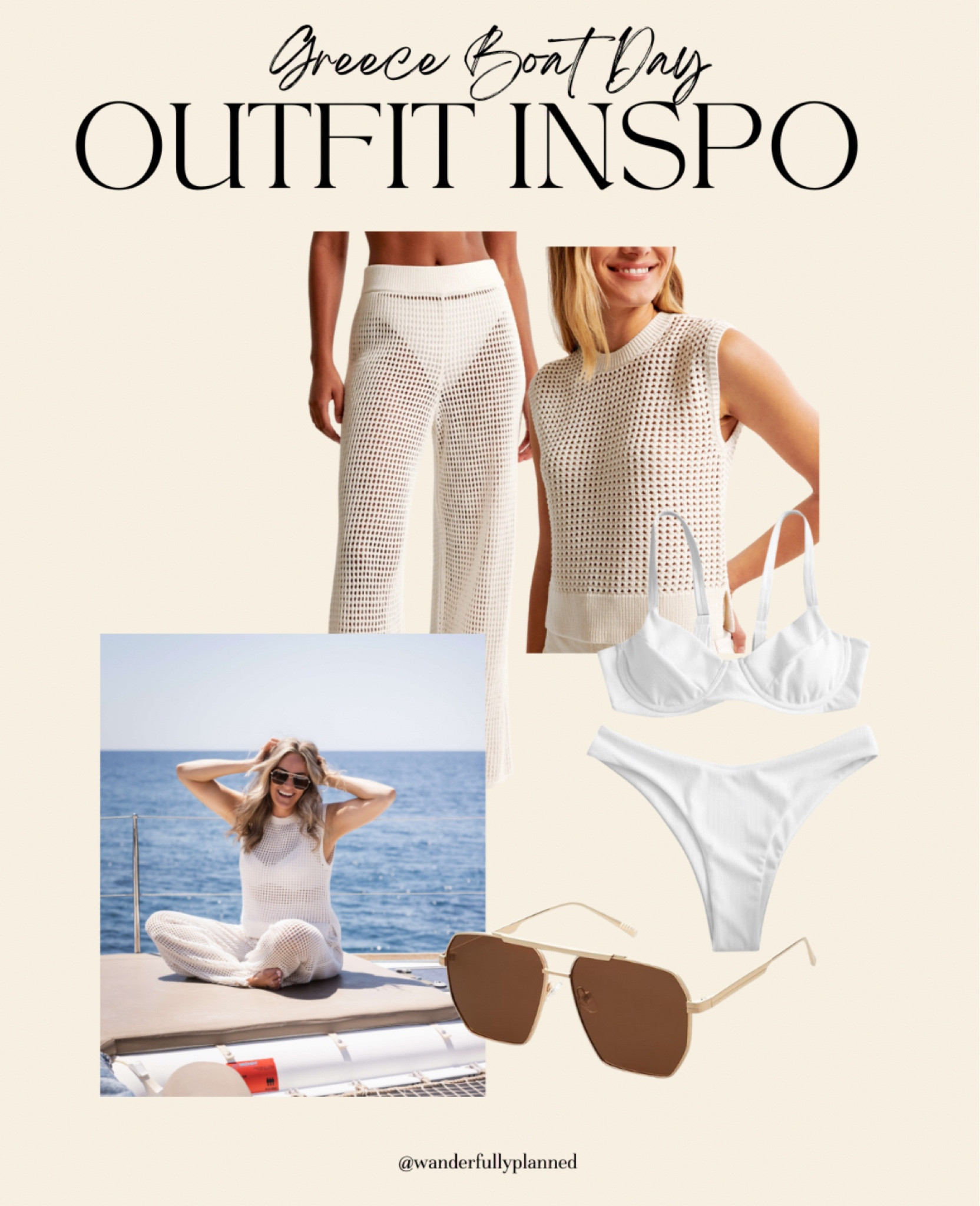 Boat Day Outfit Inspo 🤍 #summerinspo #outfitinspo #boatday